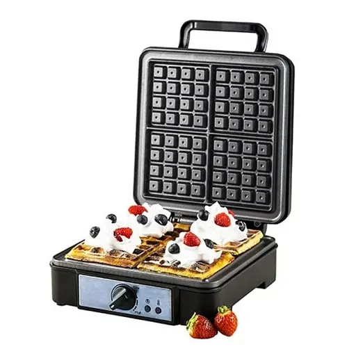 Электрическая вафельница Adler AD 3049 4 бельгийские вафли - фото 3