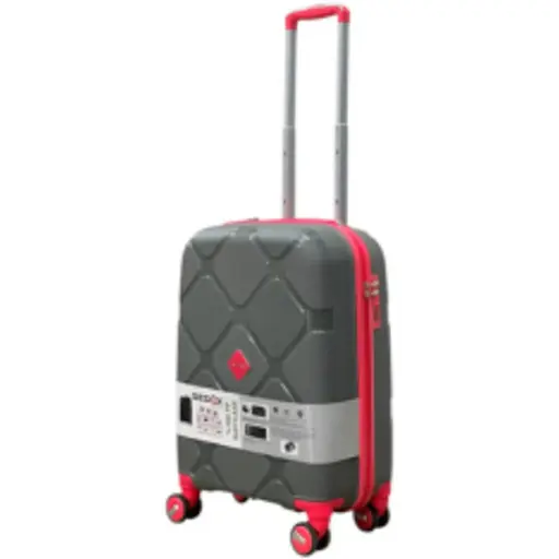 Чемодан Gedox PP003-S маленький (S) полипропилен на 4-х двойных колесах 50 л