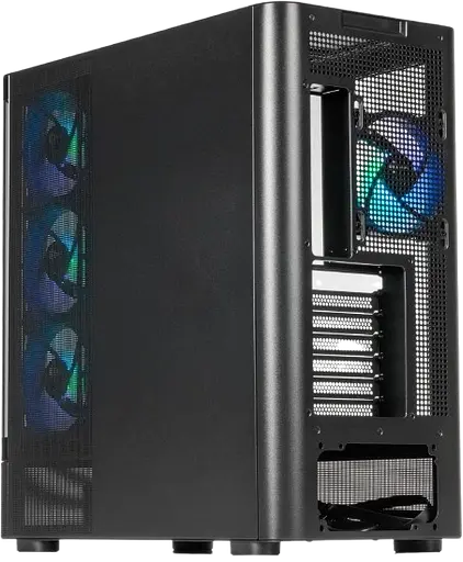 Корпус QUBE MASTERFORCE RGB Black (MASTERFORCE_GBNU3) - фото 5