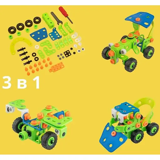 Конструктор гнучкий Otamanko Грайко-збирайко 3 в 1 63 деталі - фото 9