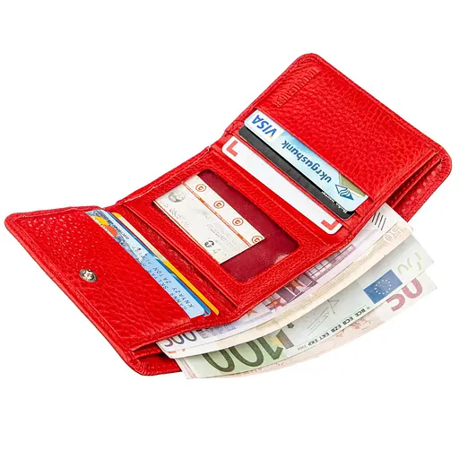 Кожаный женский кошелек ST Leather 9х11.5 см acs0016999 - фото 4