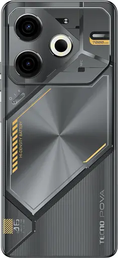 Смартфон Tecno Pova 6 Neo LI6 8/128Gb Speed Black 4894947021015 UA UCRF - фото 3