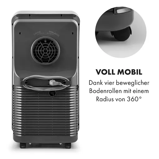 Мобильный кондиционер Klarstein Metrobreeze 9 New York City (10028190) - фото 8