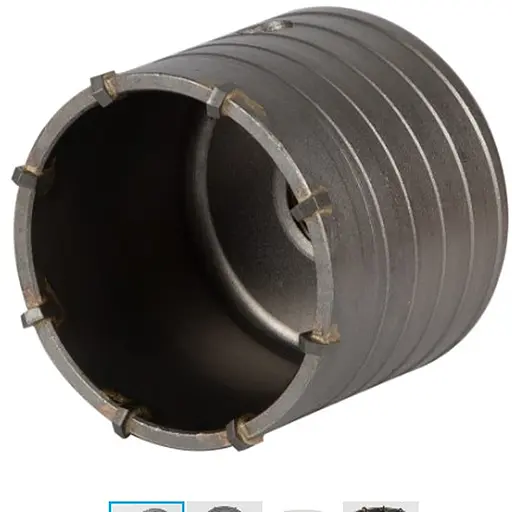 Коронка по бетону Grad Ø70×70 мм 8 зубців (тубус) (1514095) - фото 1