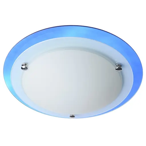 Світильник настінно-стельовий накладний Brille W-188/2 BL