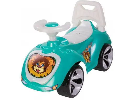 Автомобиль для прогулок - толокар Orion Лапка (бирюзовый)