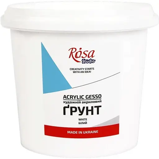 Грунт акриловий Rosa Studio художній 1000 мл 1200 г - фото 1
