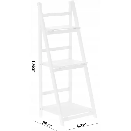 Стеллаж Chomik Fox с тремя деревянными полками - фото 4