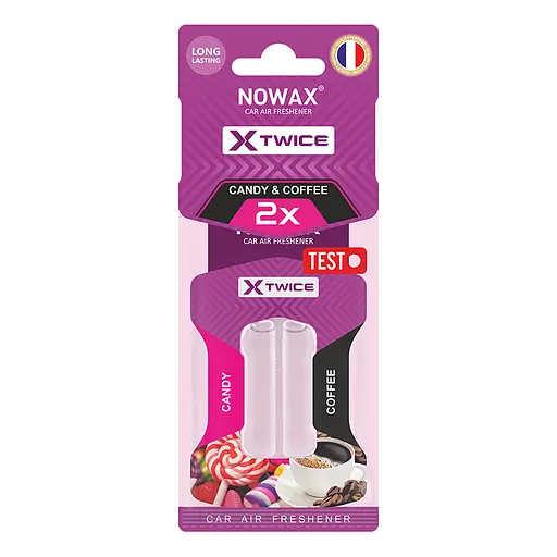 Ароматизатор Nowax X Twice – Candy & Coffee с двойной капсулой (NX00153)