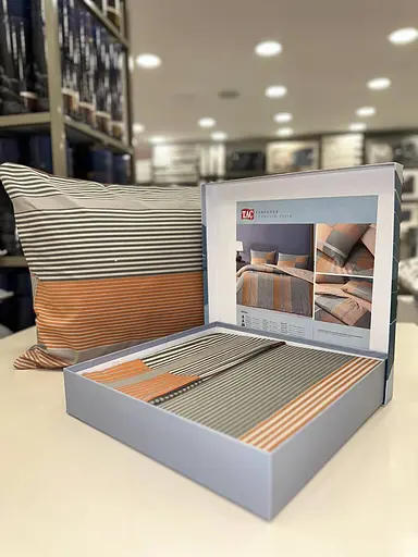 Постільна білизна Miles Turuncu Ранфорс Tac pbe0051608 - фото 2