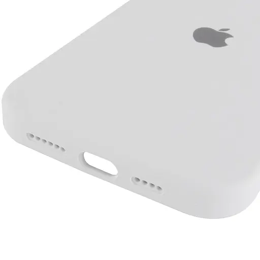 Чохол Silicone Case Full Protective (AA) для Apple iPhone 16 Pro (6.3) Білий / White - фото 5