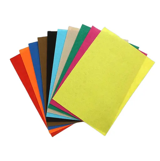 Набір кольорового фетрового паперу ZB.1914 А4, 10 кольорів 1,5 мм - фото 2