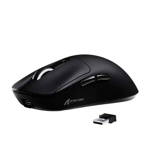 Миша беспроводная Attack Shark X3 Black - фото 1