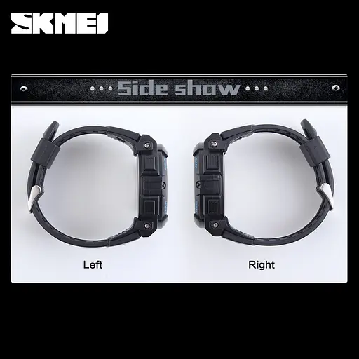 Чоловічий спортивний наручний годинник Skmei 1258 Синій - фото 5