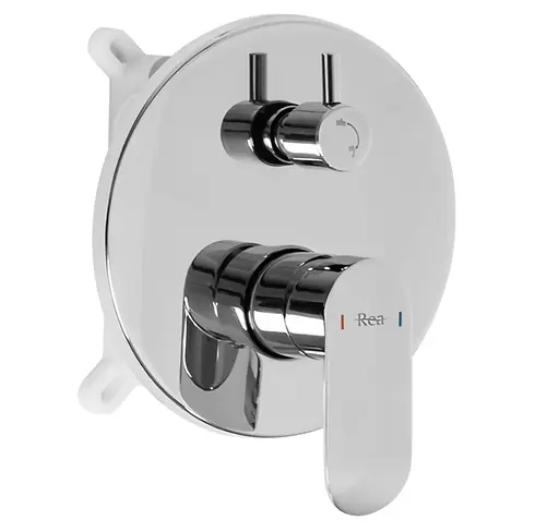 Душова система прихованого монтажу Rea Hyper + Box хром REA-P2000, Хром - фото 2