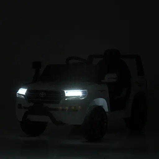 Электромобиль детский Bambi Джип Toyota Land Cruiser M 5101EBLR-1 с пультом управления Белый - фото 6