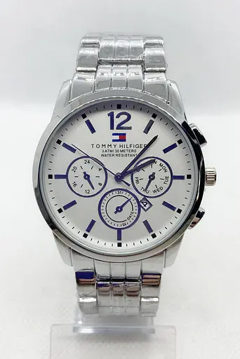 Наручний годинник чоловічий Clockhouse Tommy Hilfiger Сріблястий (IBW743SO) - фото 2