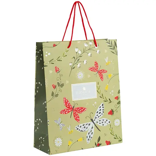Пакет подарунковий Axent Turnowsky Secret Garden паперовий 26х32х10 см (8502-35-A-TR) - фото 1