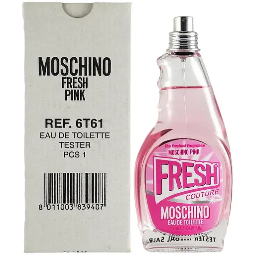 Оригинал Moschino Pink Fresh Couture 100 мл ТЕСТЕР туалетная вода - фото 1