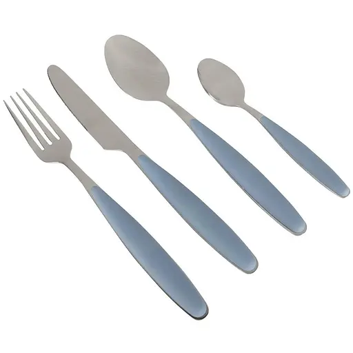 Набір столових приборів Gimex Cutlery Colour 16 Pieces 4 Person Blue (6910171) (DAS302010) - фото 1