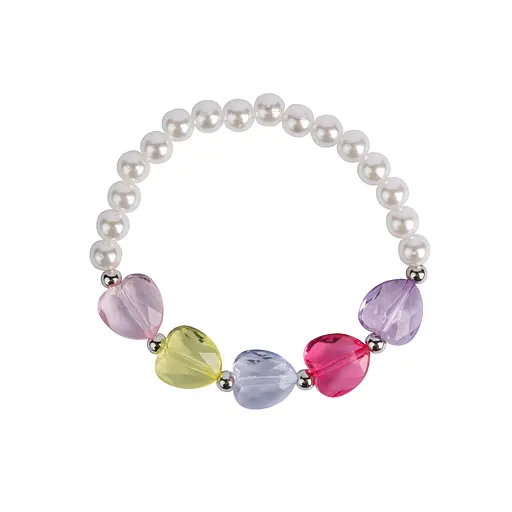 Набор браслетов Цветные кристаллы 3шт - фото 4