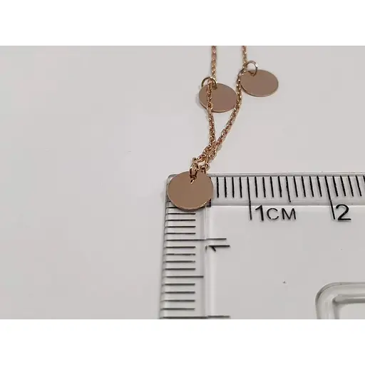 Золотой браслет на ногу Favoritum. 910534 - фото 2