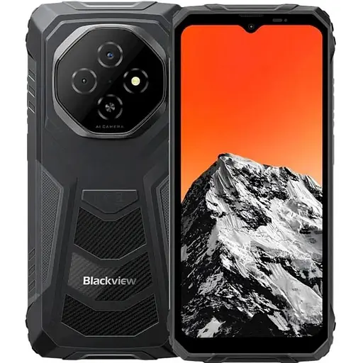 Смартфон Blackview FORT 1 6.56" 6/256ГБ 2SIM 10000 мАxчас черный UA - фото 1