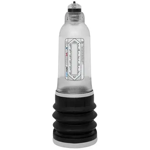 Гидропомпа Bathmate Hydromax 5 Clear (X20) для члена длинной от 7.5 см до 12.5 см диаметр до 4.5 см