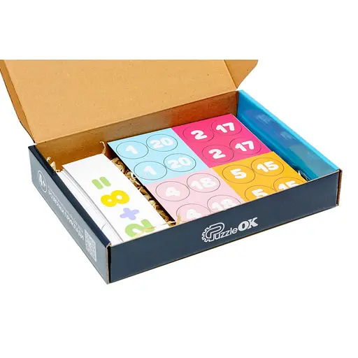 Развивающая настольная игра "Реши Примеры" PuzzleOK Puz-22927 - фото 4