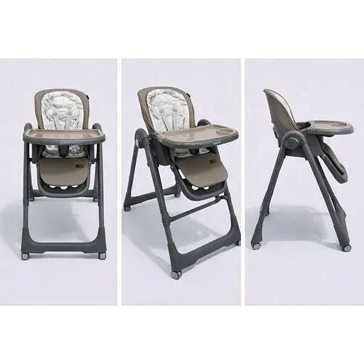 Стул-качалка для кормления ребенка VELANO Nomi, brown - фото 2