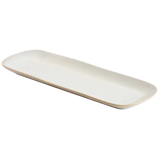 Тарелка МВМ My Home Фьорд прямоугольная 22.5 см айвори (KP-132 IVORY)