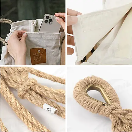 Підвісне туристичне крісло Naturehike NH22DC003 (Бежеве) - фото 2