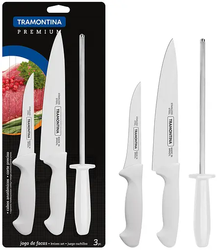 Набор ножей Tramontina Premium, 3 предмета (6710931) - фото 3