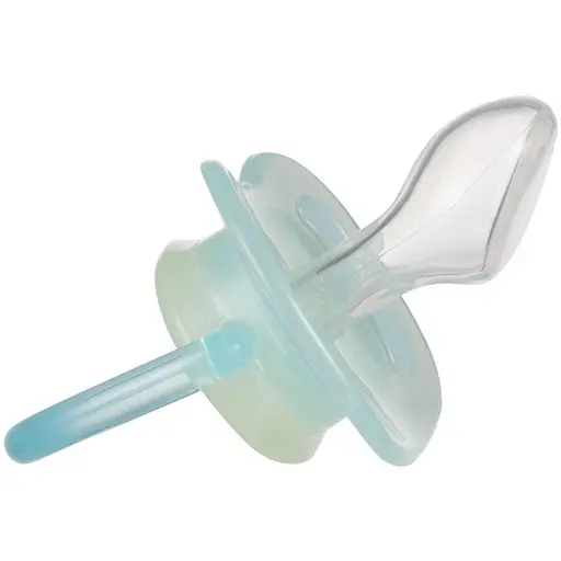 Пустышка силиконовая анатомическая Canpol babies Love&Sea 18+ месяцев голубая (34/910_blu) - фото 2