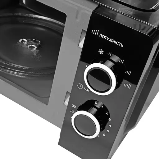 Мікрохвильова піч Grunhelm 20MX711-W мікрохвильова піч 700 Вт Чорна - фото 5