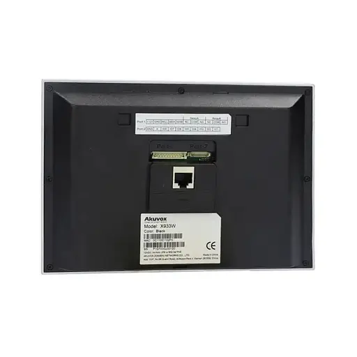 Відеодомофон 7” WiFi Akuvox X933H SIP Black Android з Zigbee 3.0 та Bluetooth (87-00052) - фото 4