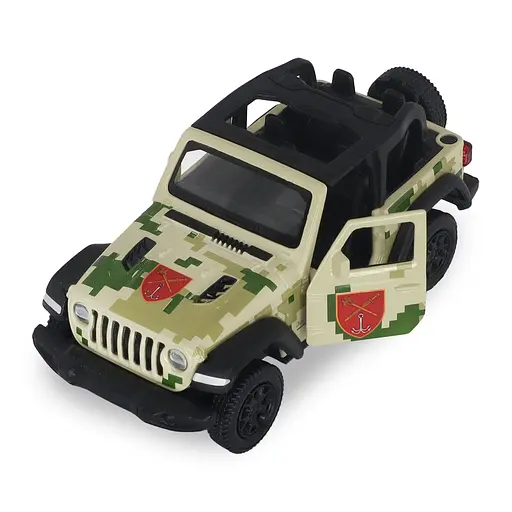 Автомодель серии Шевроны Героев JEEP WRANGLER RUBICON, ОК ЮГ