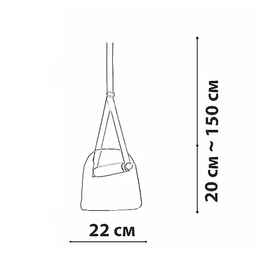 Подвесной светильник Friendlylight Belt PD FL3091 - фото 5