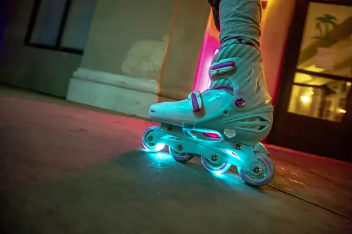 Ролики Neon Inline Skates Размер 30-33 Бирюзовый - фото 8
