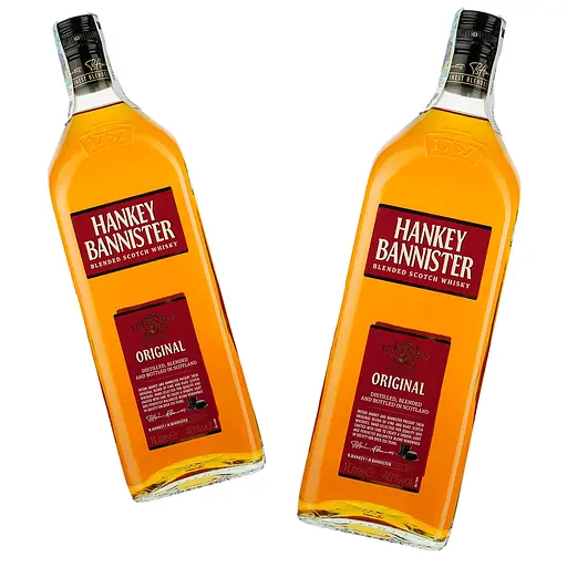 Віскі Hankey Bannister Original Blended Scotch Whisky 40% (2 шт. x 1 л) - фото 1