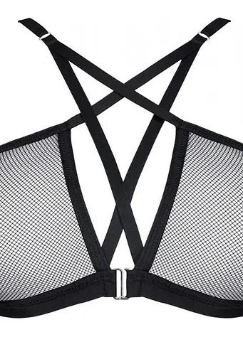 Комплект белья Demoniq LadyX Aina L черный - фото 6