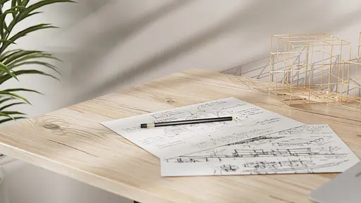 Стіл-книга трансформер Спайдер Ferrum-decor 750x1150x880 Чорний метал ДСП Дуб Сан-Марино 16 мм (FRD-105089) - фото 4