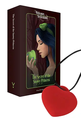 Вібратор для клітора FairyGasm PleasureStone 5.5 см червоний - фото 6