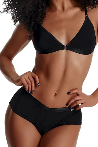 Комплект белья Demoniq LadyX Luna XL черный - фото 5