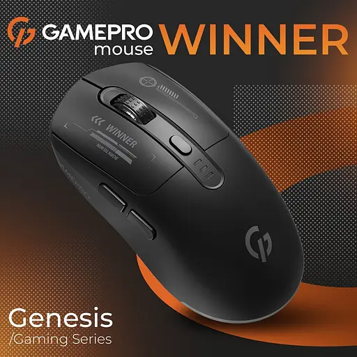 Миша GamePro Genesis Winner Wireless Black (GM079B) [140367] - фото 5