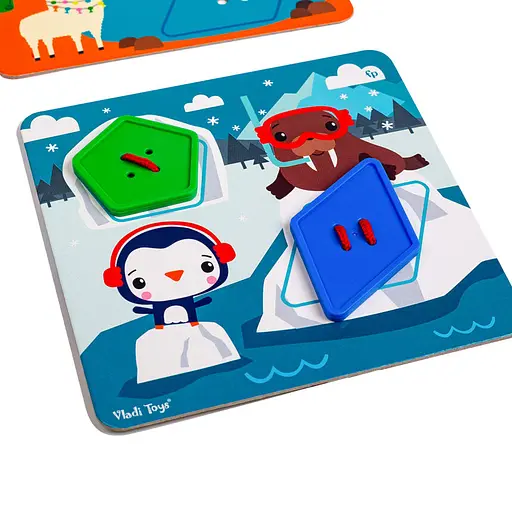 Игра-шнуровка "Fisher-Price. Maxi пуговицы" Vladi Toys VT2905-22 Укр - фото 2