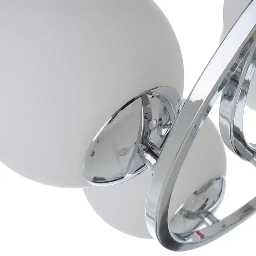 Люстра Brille молекула стельова в спальню E27 60W WH (BL-929C/4) - фото 6