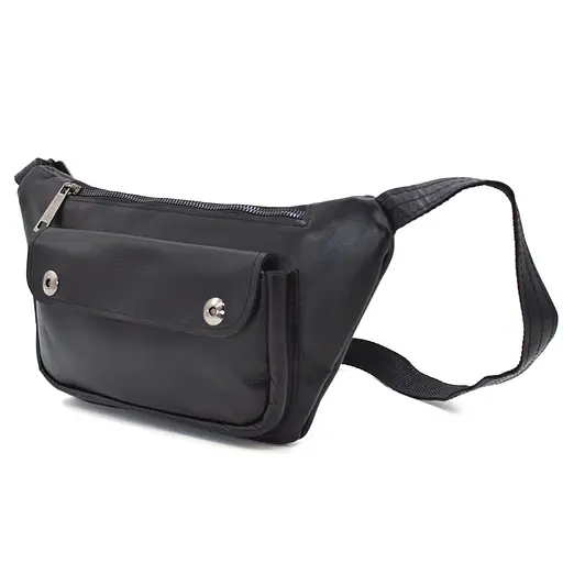 Чоловіча шкіряна сумка на пояс TARWA 14х29х5 см sum0025993 - фото 1