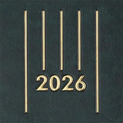 Щоденник датований Buromax Memory 2026 A5 штучна шкіра зелений (BM.21151-04) - фото 3