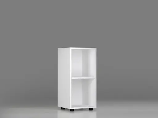 Пенал низький ОП-701 Orange-Line 350х347х750 Білий - фото 2